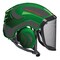 Pfanner Vented Safety Helmet, PROTOS, Green/Grey PROTOS-GRGY - alternate 1